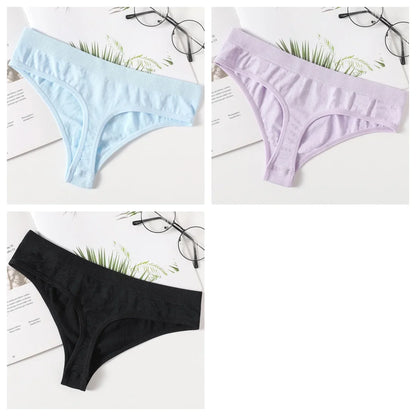 3Pcs/Set Thongs Women&