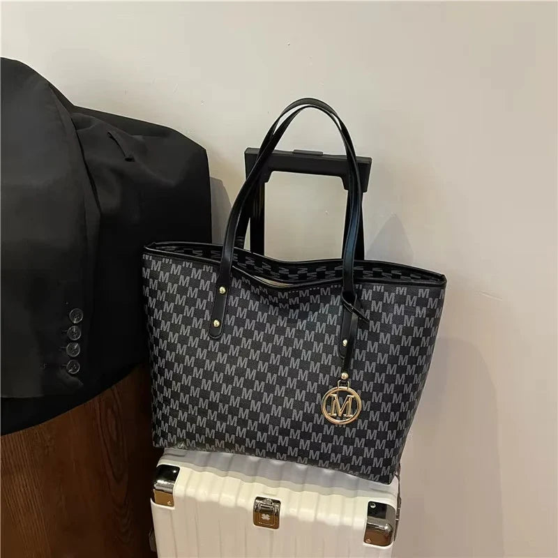 Andralyn Vintage Ladies Tote Bag Large Capacity Casual Shoulder Tote - Daily Use Essential