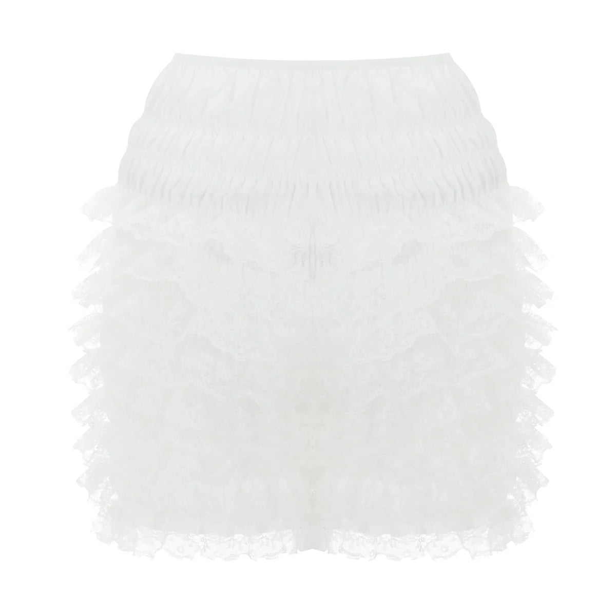 Fashion Women Ladies Solid Lace Frilly Ruffle Knicker Underwear Short Pants Safety Shorts