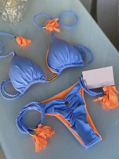 Sexy Solid color Women&
