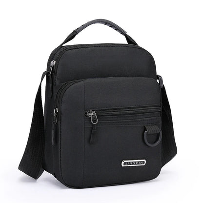 Unbranded Large Capacity Shoulder Bag for Men - Waterproof and Wear Resistant with Multiple Pockets
