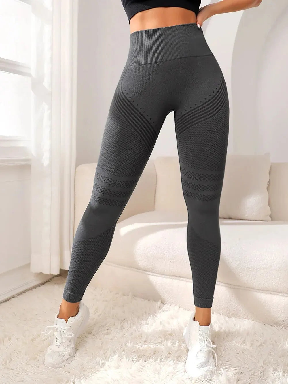 Sports Pants With Sexy Lines Lifting Buttocks Sports Tight Pants Women&