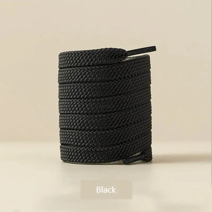 1Pair New Flat Classic Shoelaces for Sneakers Casual Shoe laces White Black Sports Shoelace Shoes Balanc String Shoe Accessories