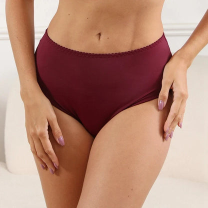 BEAUWEAR Big Size Panties for Woman Plus Size Underwear Plain Thin Underpants 0XL 1XL 2XL 3XL 4XL 5XL-2025