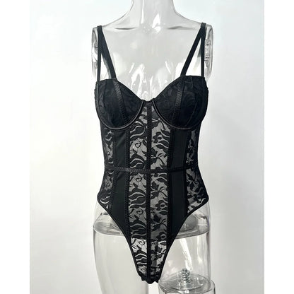 Sexy Lace Bodysuit for Women Bodies Elegant Women&