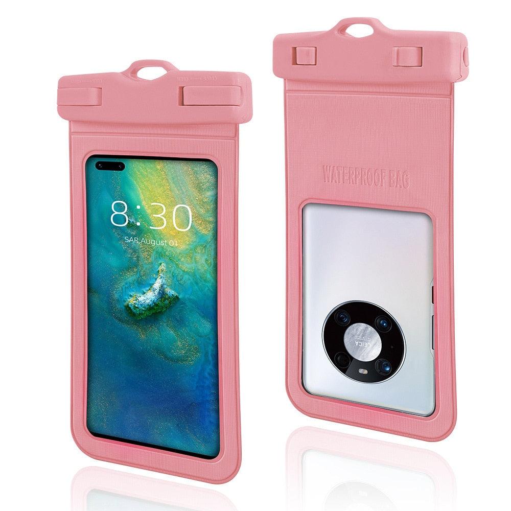 Waterproof Phone Case Pouch Protector For iPhone Cell Phone Cover Underwater Case Universal Water Proof Bag Waterproof Case Cellphone Pouch for iPhone 13 Pro Max Case &amp; Strap