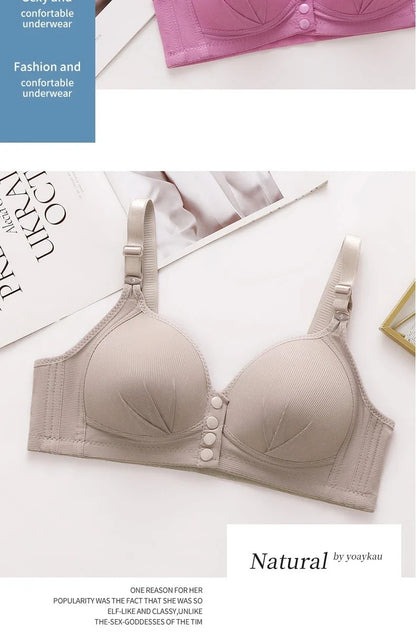 New Large Size Front Buckle Sexy Push up WOMEN&