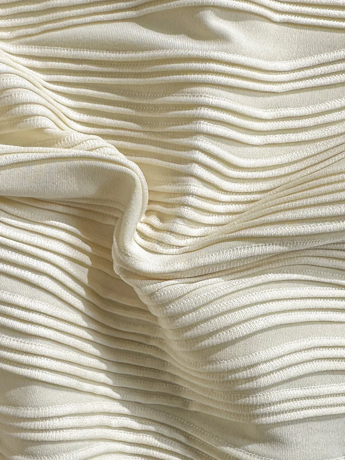 Vintage Beige Ribbed One Piece Swimsuit 2026 Women Beading Strap Underwire Tummy Control Swimwear Beach Holiday Bathing Suits