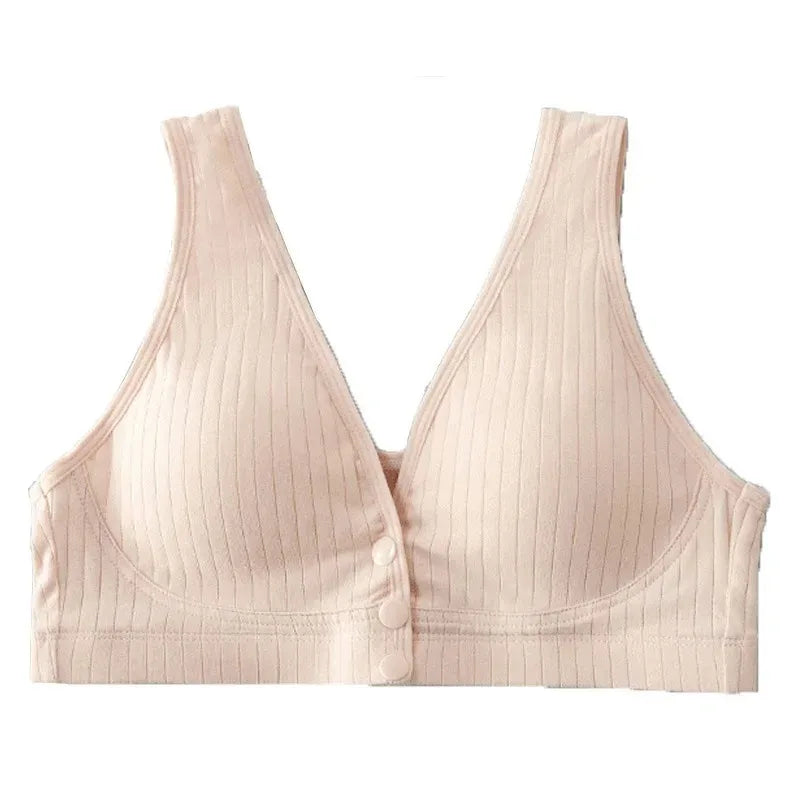 Pure Cotton Nursing Bra Women&