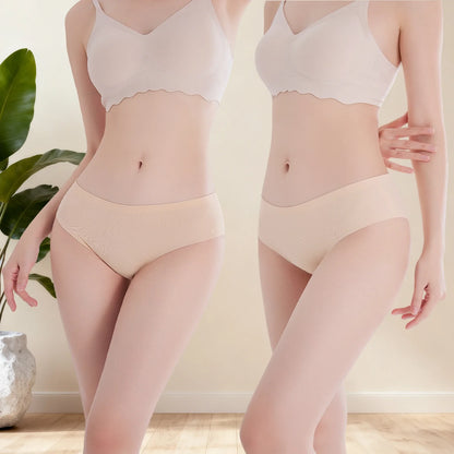 7PCS/Set Women High Waist Seamless Underwear Breathable Comfort Briefs S-2XL