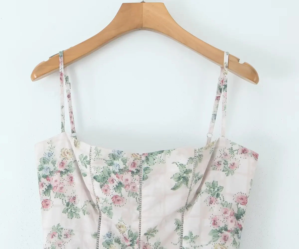 Summer Spring Floral Printed Women&