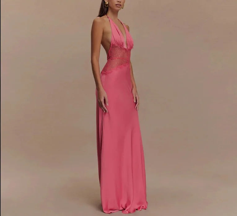 Summer Backless Sexy Long Dresses Women&