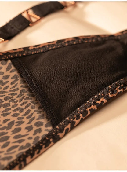 Seamless Sexy Thong Women Underwear Briefs Panties Zebra Flower Low Rise Luxury Metal Buckle G String Bikini Girls Female Panty