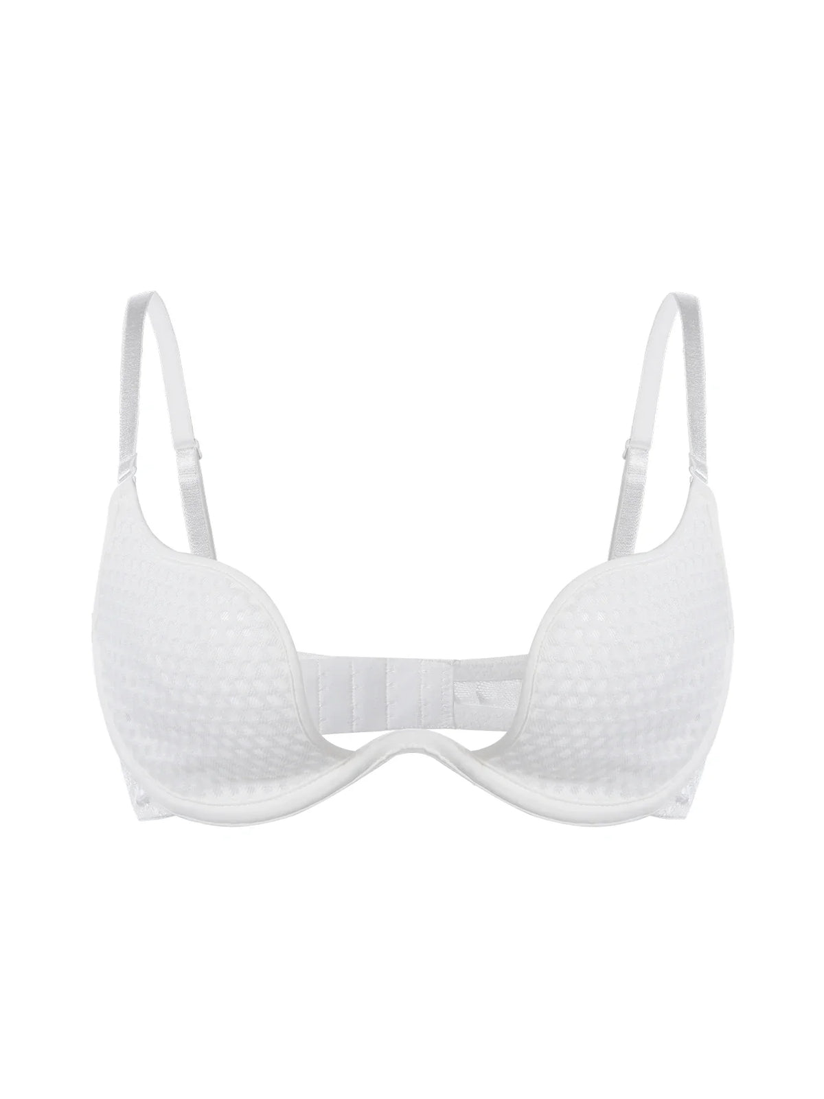 Sexy U-shaped spacer bra thin mesh Breathable underwear underwire comfortable stylish Lingerie bralette
