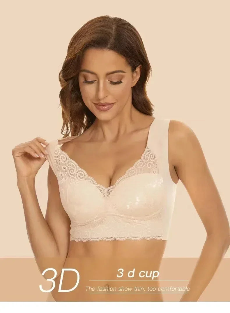 Seamless Push-Up Bra for Small Breasts – No Wire, Anti-Sagging &amp; Lift