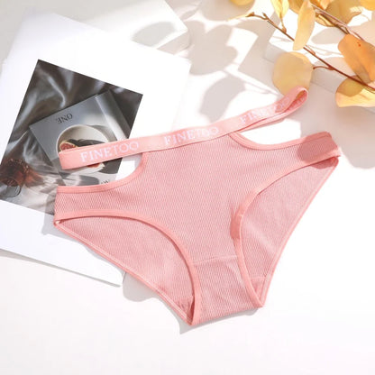 Cotton Double Letter Belt Briefs – Sexy &amp; Comfortable Women&
