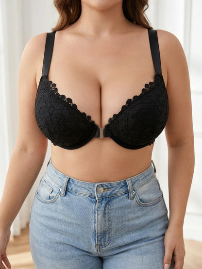 Plus Size Lace Women&