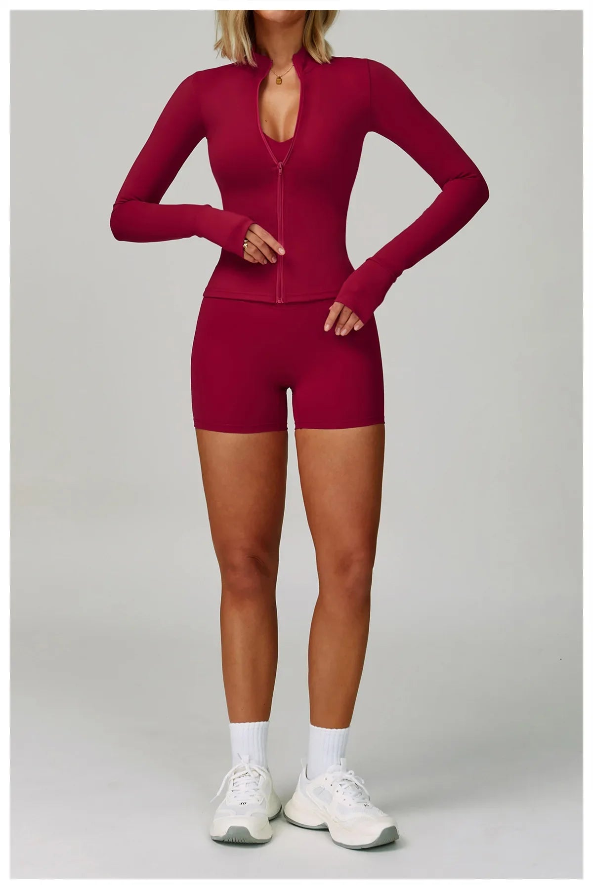 2/3-Piece Activewear Set – Sports Bra &amp; High Waist Leggings