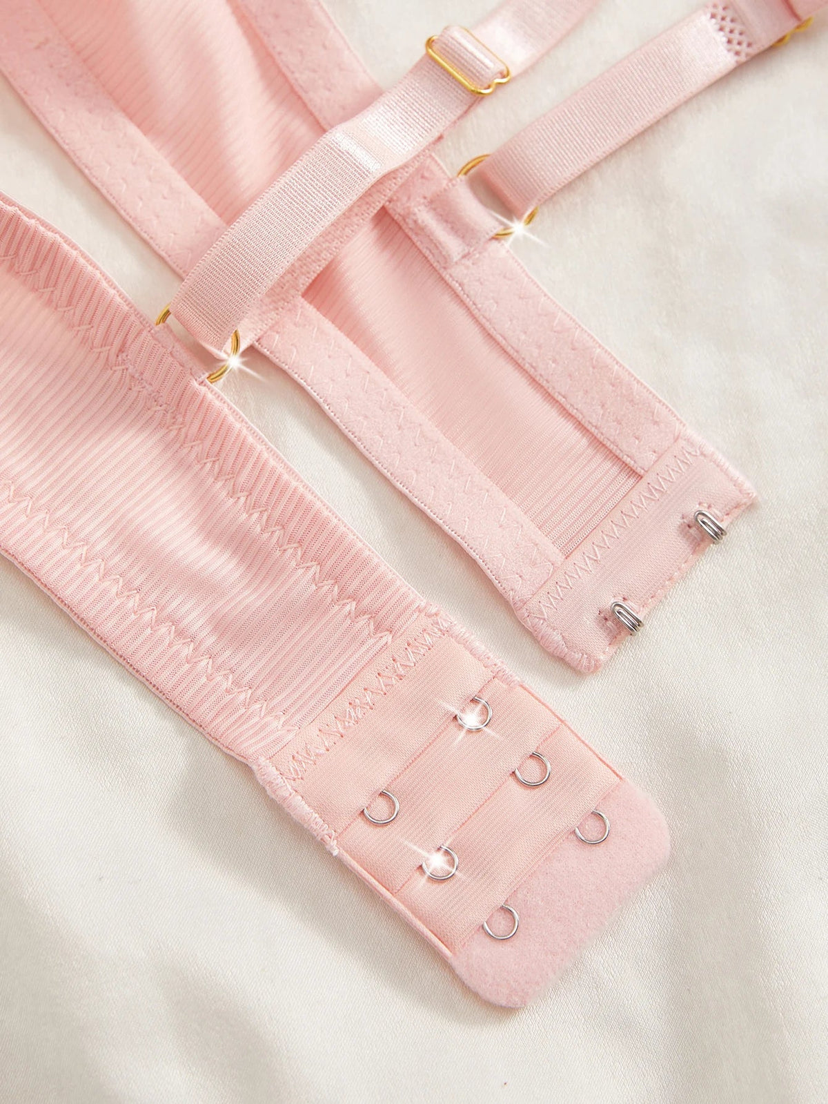 4PCS Daily Lace Trim Women&