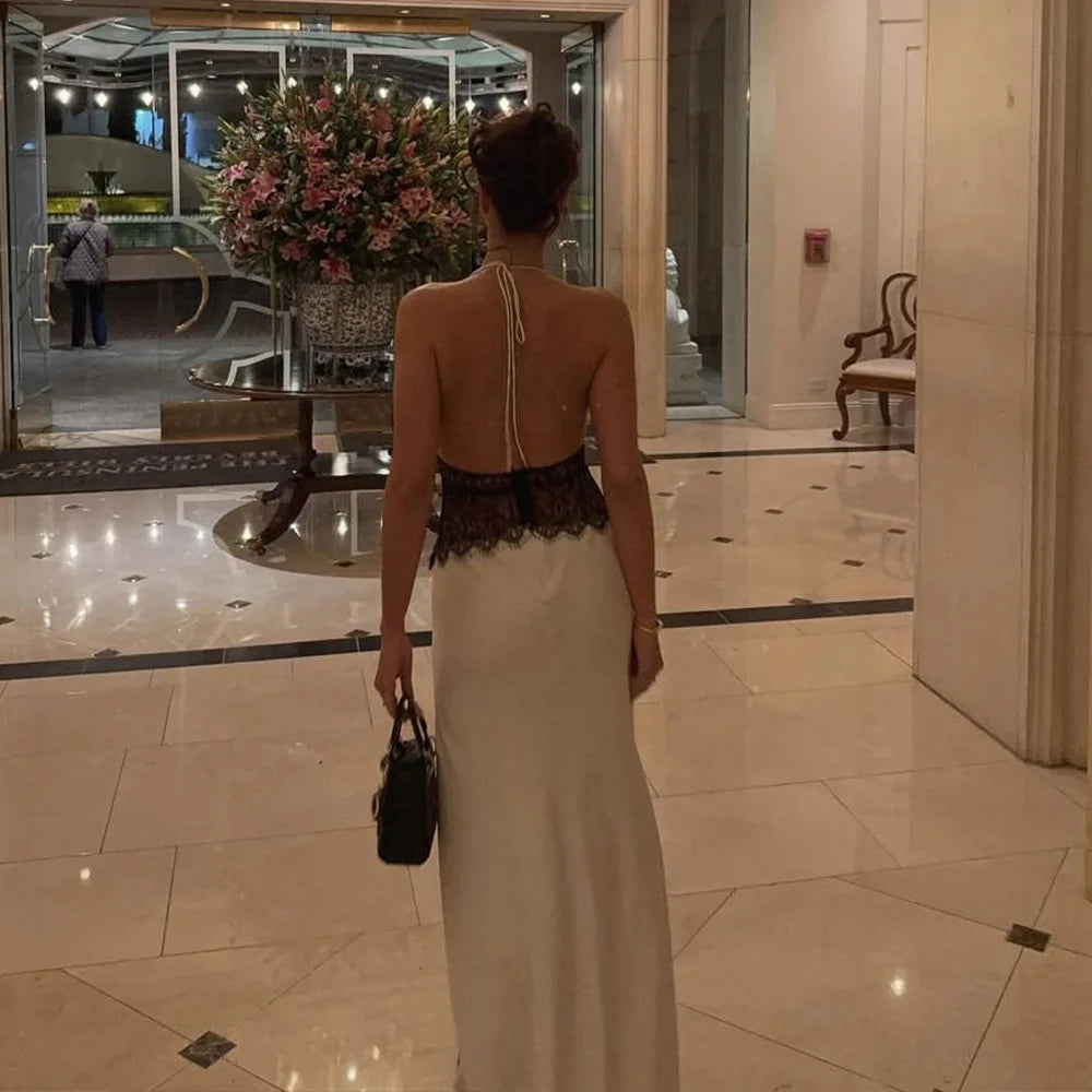 Summer Backless Sexy Long Dresses Women&