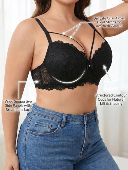 Plus Size Lace Women&