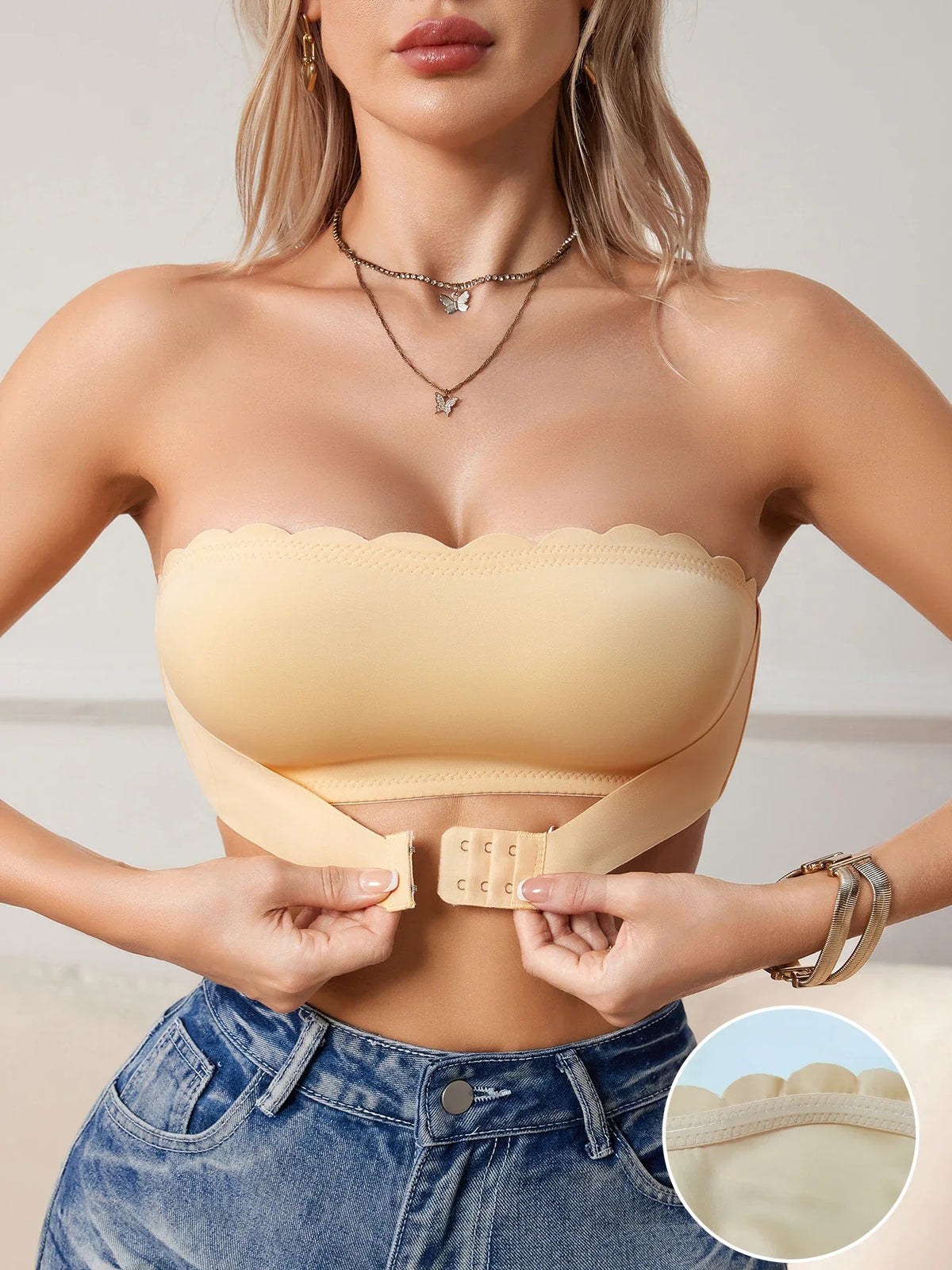Strapless Women&