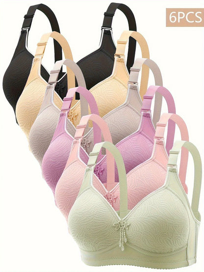 6 Pieces Color Women&