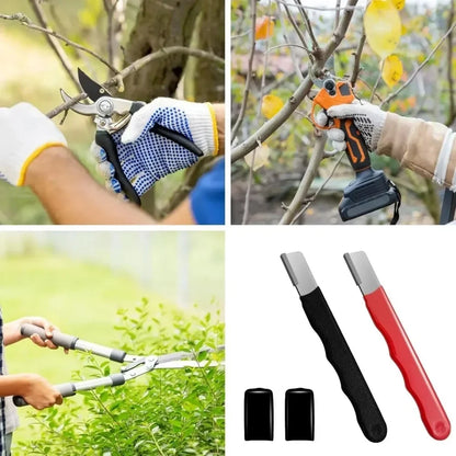 Professional Tungsten Diamond Ceramic Sharpening Stone for Kitchen Knife Scissor Garden Shears All Blades Cutting Tool Sharpener