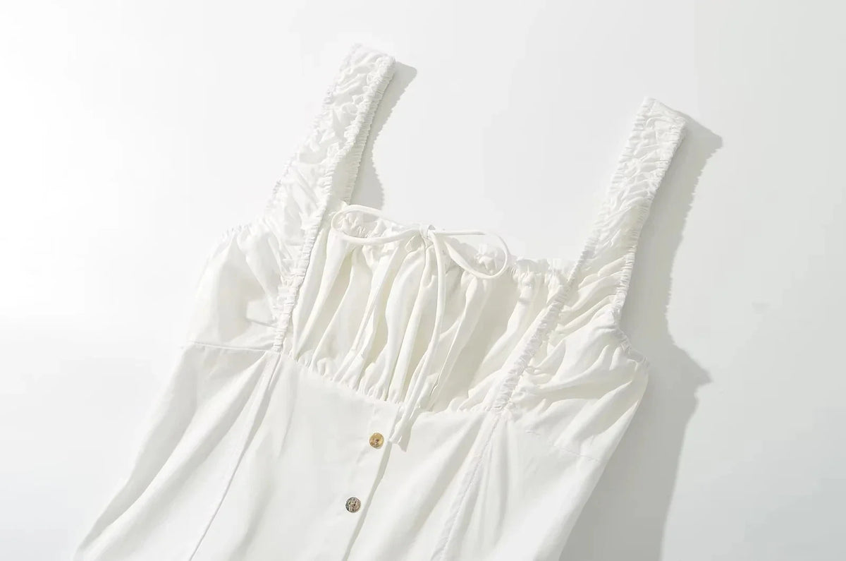 Bowknot White Summer Women&