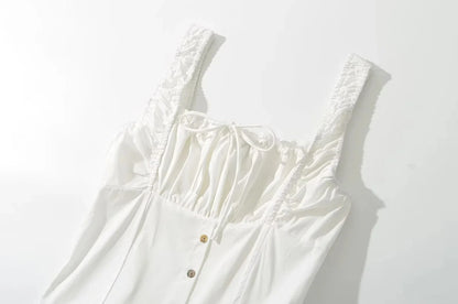 Bowknot White Summer Women&