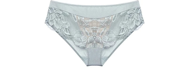 Sexy Backless Bralette French Sheer Mesh Halter Top Wireless Comfortable No Show Anti Nipple Bra &amp; G String Australia Hot MOYISU