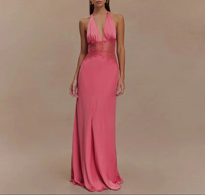 Summer Backless Sexy Long Dresses Women&