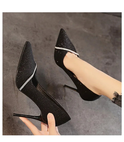 High Heels Women with  Spring and Autumn Pointy Women&