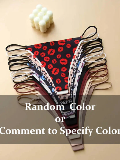 Premium Seamless Thong Panties for Women – 10-Piece Pack