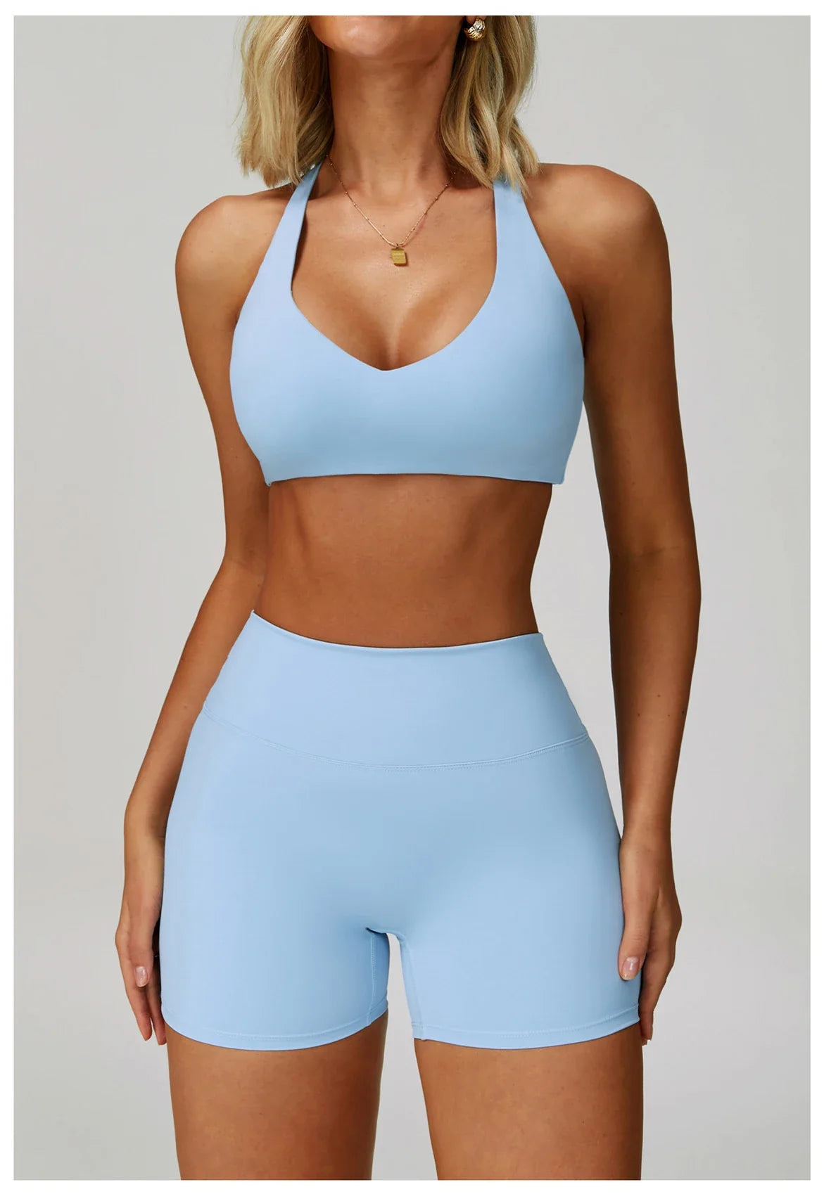 2/3-Piece Activewear Set – Sports Bra &amp; High Waist Leggings