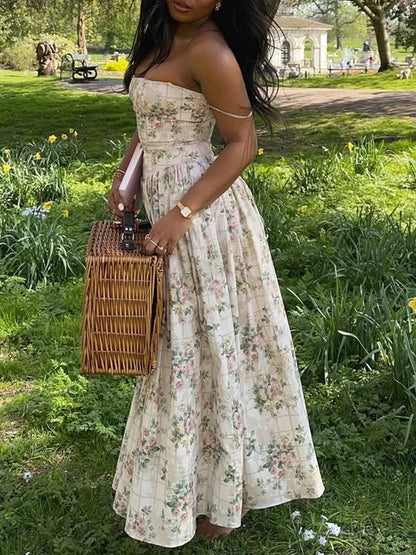 Summer Spring Floral Printed Women&