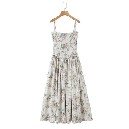 Summer Spring Floral Printed Women&