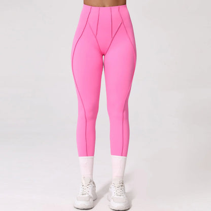 2-Piece Yoga Set – Open Back Sports Bra &amp; High Waist Shorts
