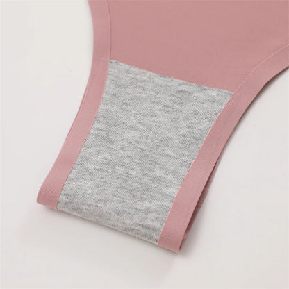 3-Piece Seamless Brazilian Panties Set – Ultra-Thin Ice Silk Underwear