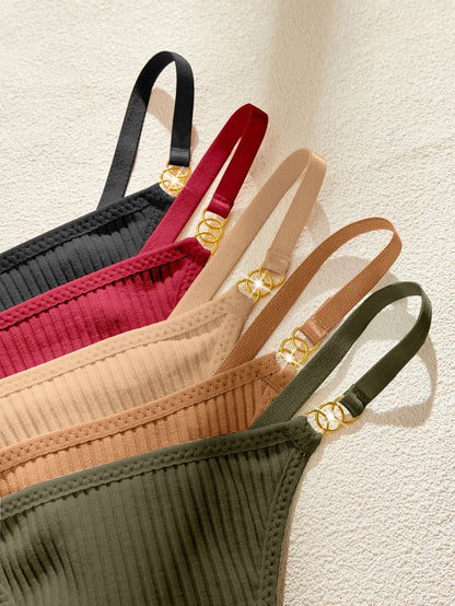 5PCS/Set Solid Women&