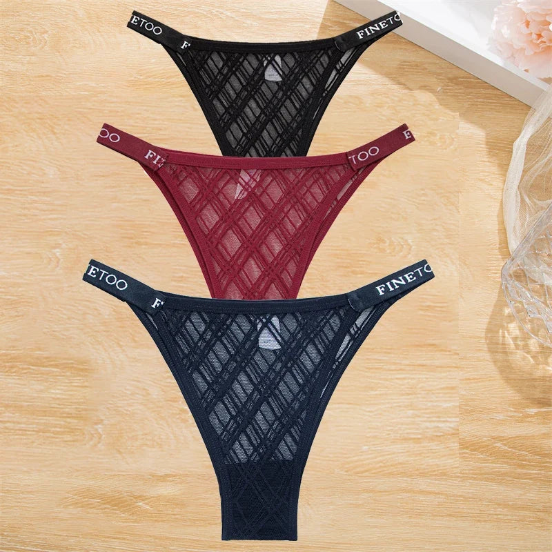 Premium Cotton Briefs for Women – Seamless Low-Rise Panties (3-Piece Set)