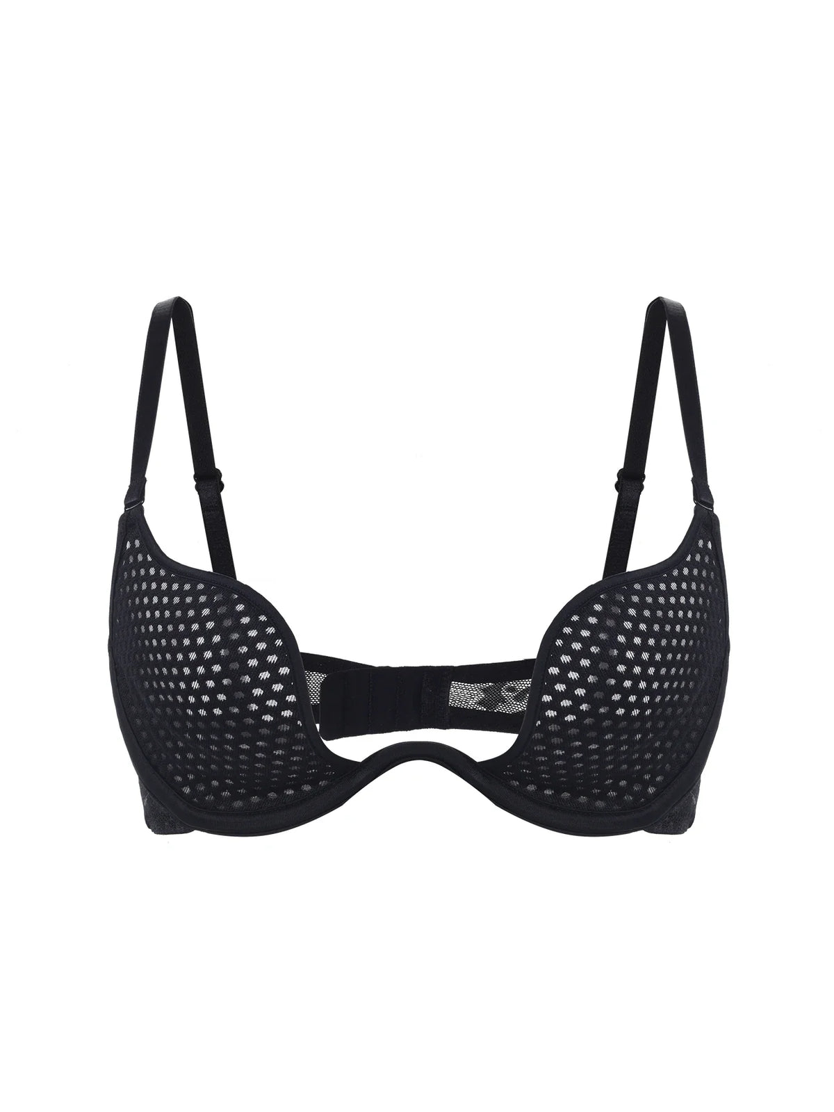 Sexy U-shaped spacer bra thin mesh Breathable underwear underwire comfortable stylish Lingerie bralette