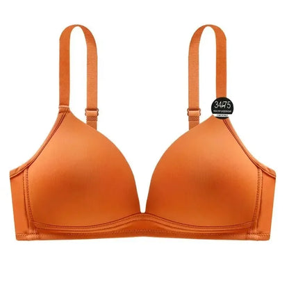 Seamless Bras Women Underwear Sexy Lingerie Fashion Brassiere Top Candy Color Adjustable Bra Female Push Up Bralette