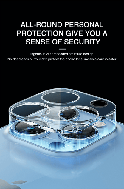 4Pc Camera Lens Protector For iPhone 14 13 12 Pro Max Full Cover Tempered Glass For iPhone 13 12 Mini Camera Protector Lens Film Camera Protective Glass For iphone