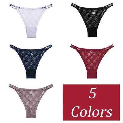 Premium Cotton Briefs for Women – Seamless Low-Rise Panties (3-Piece Set)