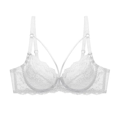 Logirlve Wholesale 3PCS Sexy Underwear Woman Lace Bras Hollow out Ultrathin Bra Women&