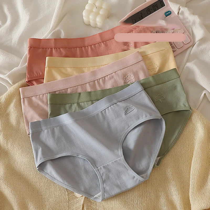 Premium Cotton Seamless Briefs for Women