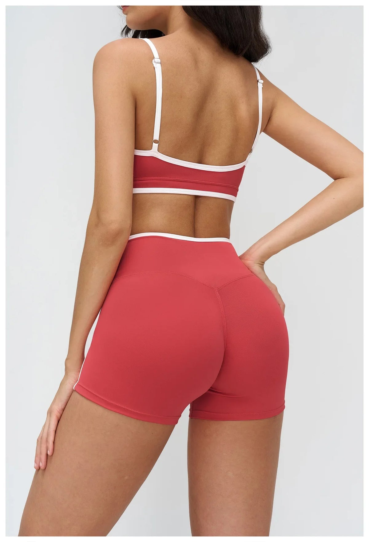 Women Bra Shockproof Gym Top Women Underwear Thin Strap Halter Sports Bras Scrunch Push-up Workout Yoga Tank Tops Women&