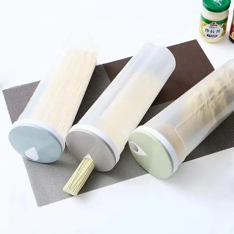 Noodles Sealed Can Kitchen Accessories Food Grade Plastic Kitchen Storage &amp; Organization Quantitative Divided Can Storage Box