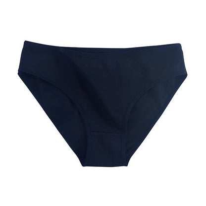 4Pcs/Set Cotton Panties Women Solid Color Underwear Female Underpants Sexy Lingerie M-XL Comfort Soft Briefs Intimates